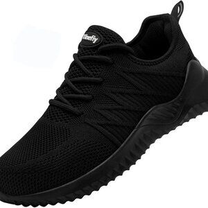 Women's Steel Toe Shoes Lightweight Safety Sneakers Puncture Proof Work Shoes
